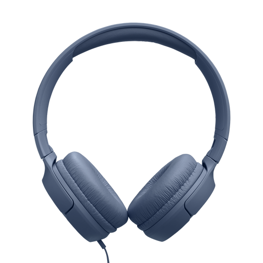 JBL Tune 520C USB-C - Blue - Hi-Res wired on-ear headphones - Left image number null